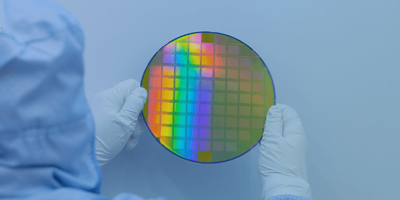 シリコンウエハーのイメージ写真